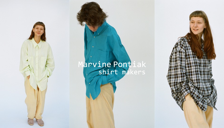 marvine  pontiak shirt makers シャツ トップス メンズ 最終決算