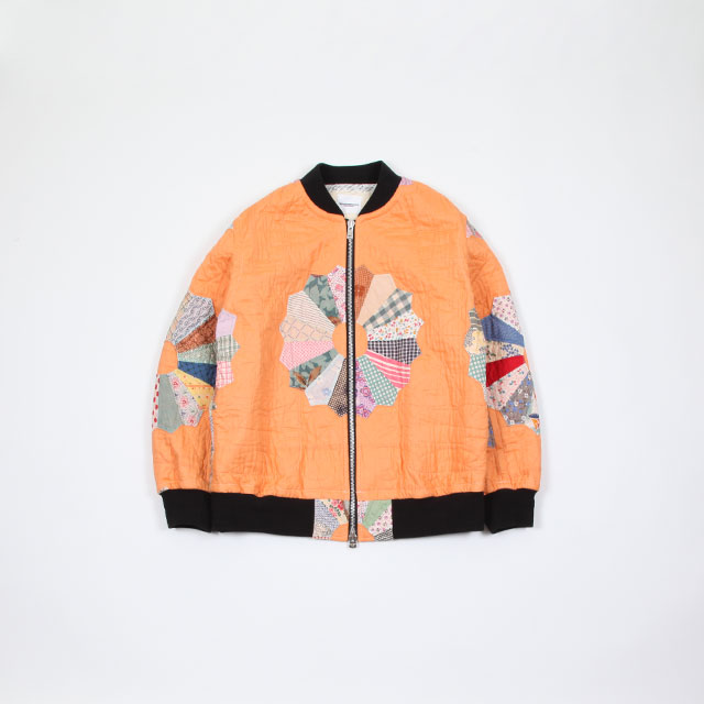 TAKAHIROMIYASHITATheSoloist. vintage quilt flight jacket. imagine