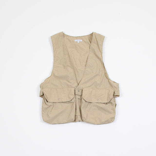 Engineered Garments Fowl Vest - Acrylic Coated Nylon Taffeta [EF186]