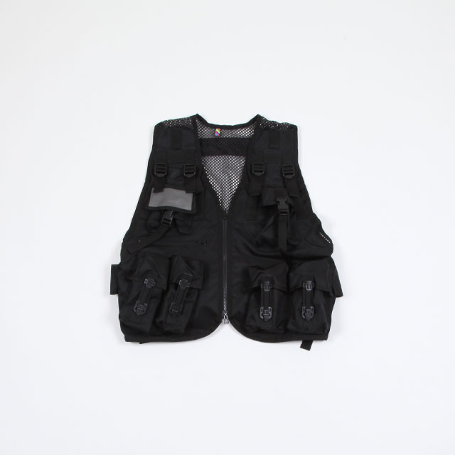 is-ness TACTICAL VEST BLACK [30SSVS01]