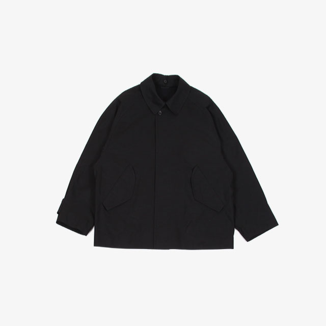 blurhms Chambray Gabardine Detachable Collar Jacket [BHS20F004]