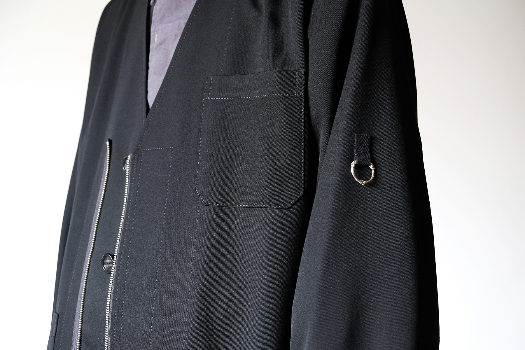 The Soloist.｜ソロイスト vol.5 Doctor Jacket - Silver and Gold