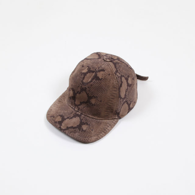 ユケテンyuketenスウェードキャップ イタリア製 golden brown YUKETEN