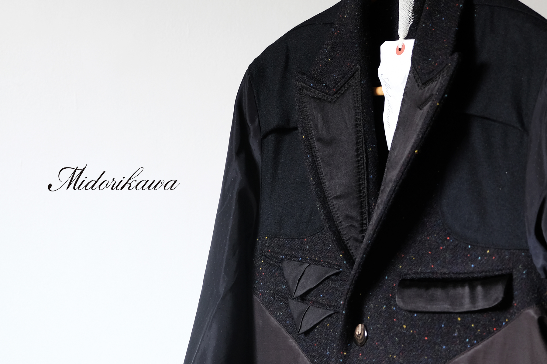 ミドリカワ コート midorikawa 22aw Tweed coat ジャケット/アウター
