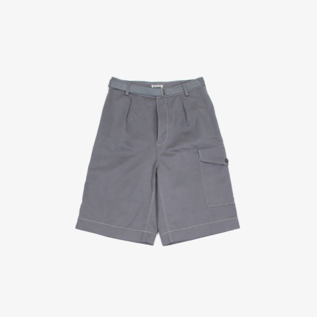 AURALEE WASHED FINX LIGHT BIG CHINO SHORTS [A21SP02FC]