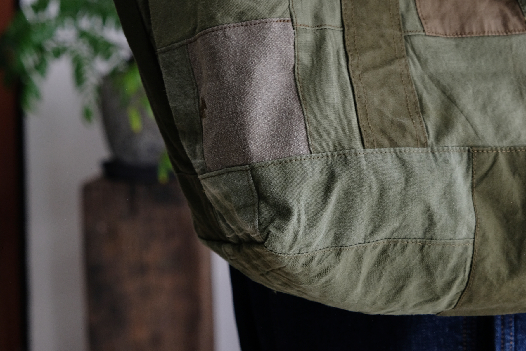 hobo 21SS ARMY CLOTH PATCHWORK Series