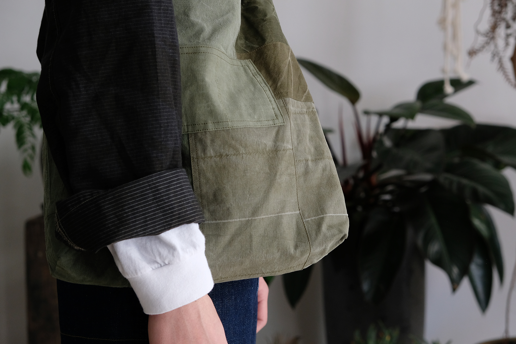 hobo 21SS ARMY CLOTH PATCHWORK Series