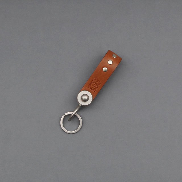 hobo STUDDED KEY RING OILED COW LEATHER [HB-A3502]