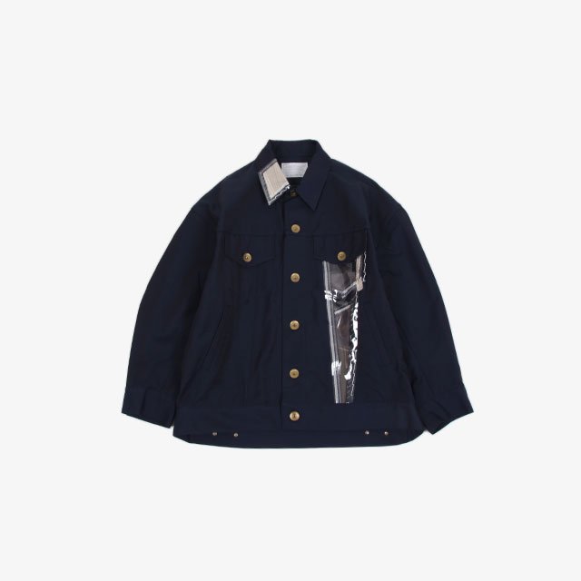 kolor TRUCKER JACKET N/C [22SCM-G05106] 