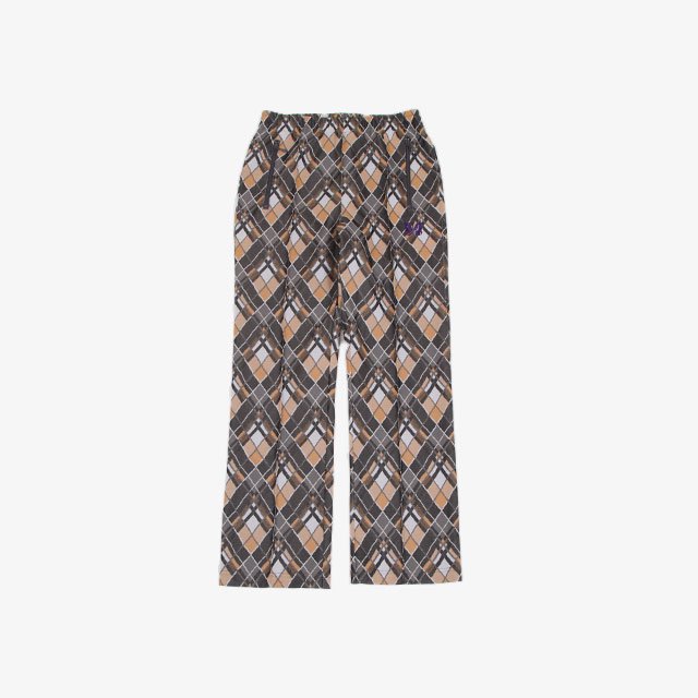 Needles Track Pant - Poly Jq. [KP213]Silver and Gold
