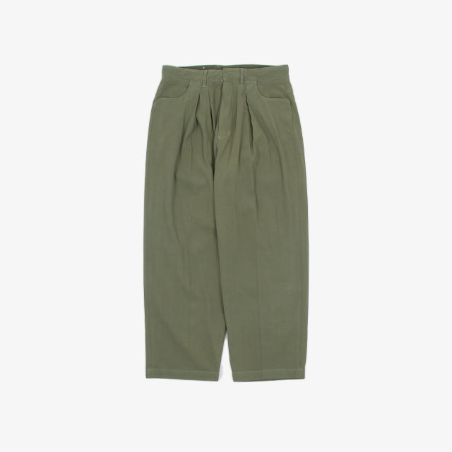 FARAH Two-tuck Wide Tapered Pants [FR0201-M4004]
