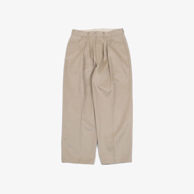 FARAH Two-tuck Wide Tapered Pants [FR0201-M4003]