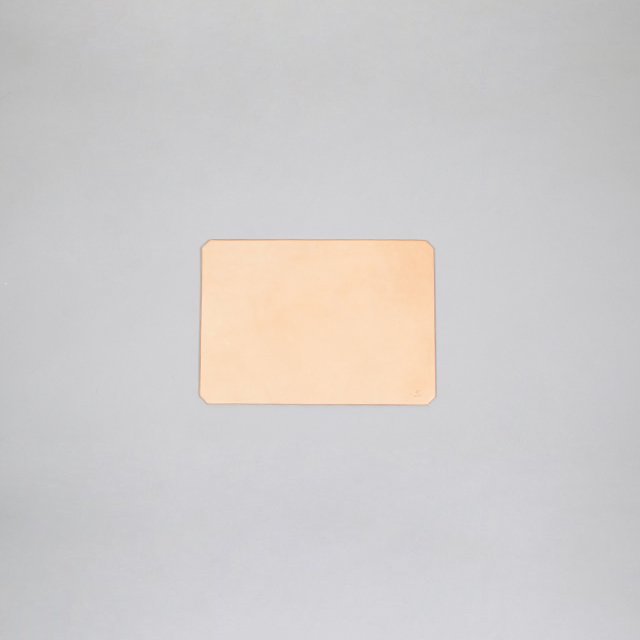 LEATHER & SILVER MOTO  Leather Mat [MAT11]