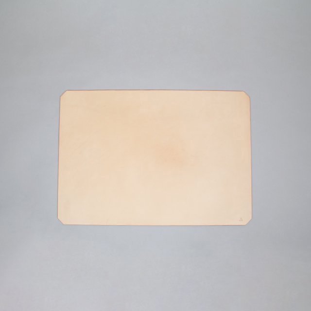 LEATHER & SILVER MOTO  Leather Mat [MAT11]