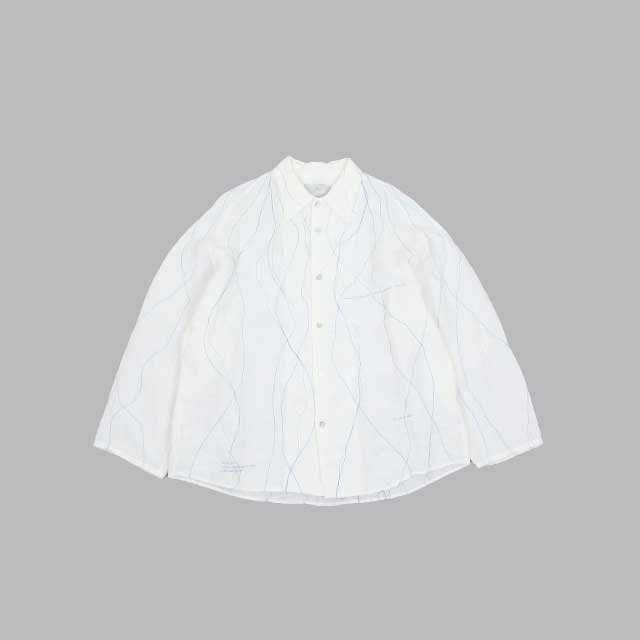 amachi. Suimyaku Shirt Off White [AY10-7]