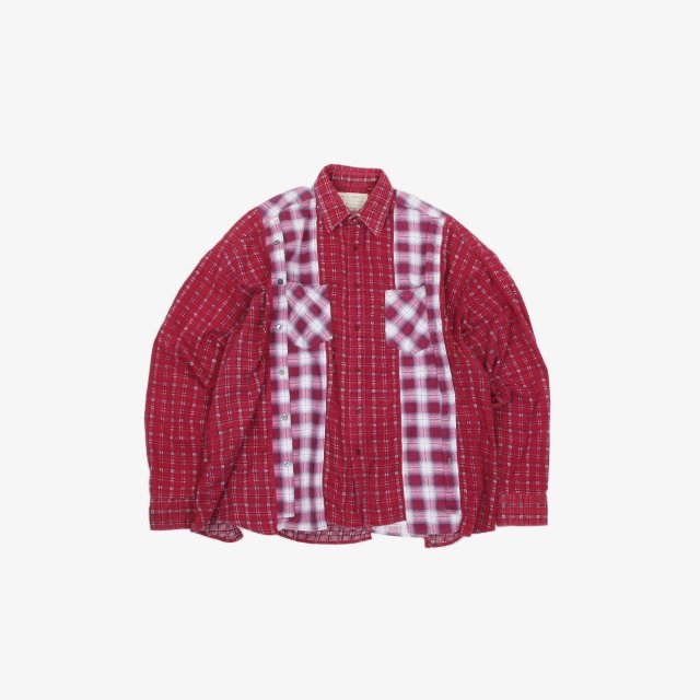 77CIRCA circa make adjustable width shirt Red Base [cm22ss-03]