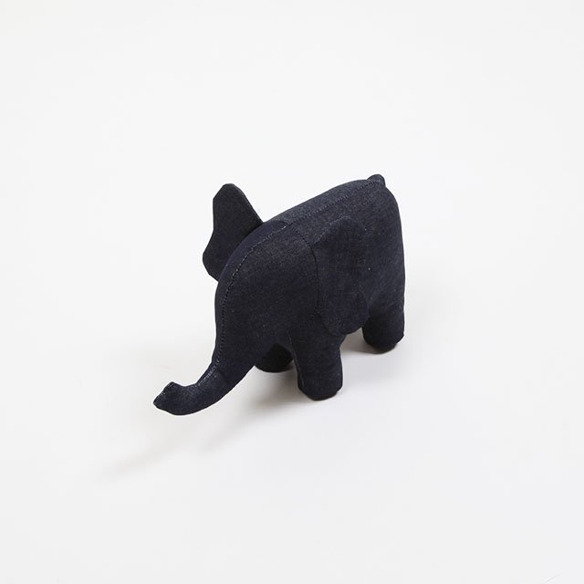 Engineered Garments Stuffed Animal Elephant – Industrial 8oz Denim Indigo [KM446]