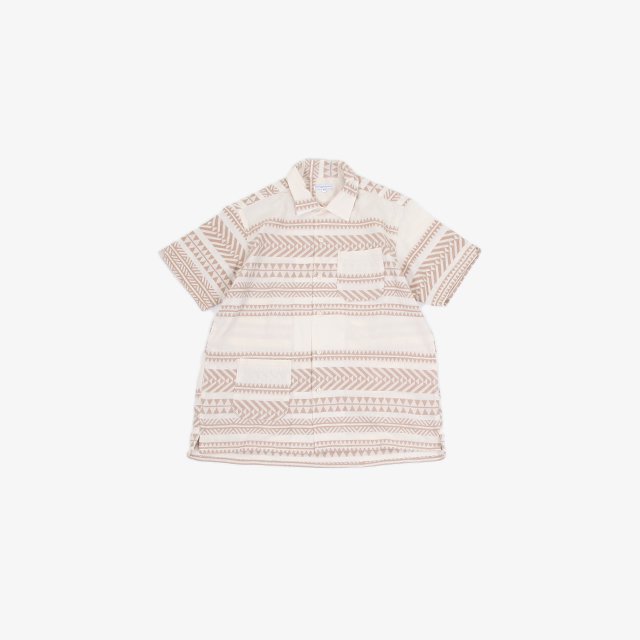Engineered Garments  Camp Shirt – CP Ethnic Dobby Stripe [KM024]