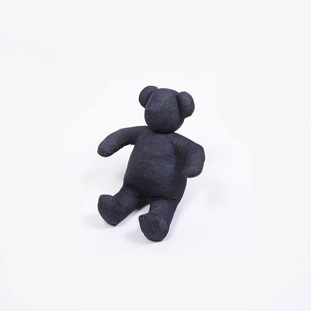 ぬいぐるみ ENGINEERED GARMENTS STUFFED ANIMAL Engineered Garments Stuffed Animal Bear - Industrial 8oz Denim
