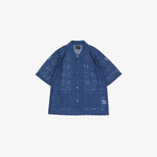 Needles  Cabana Shirt – C/PE Lace Cloth / Square [KP182]