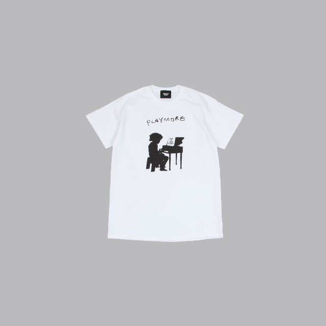 TODAY edition  Silhouette SS Tee “Pianist” [22MID-11]
