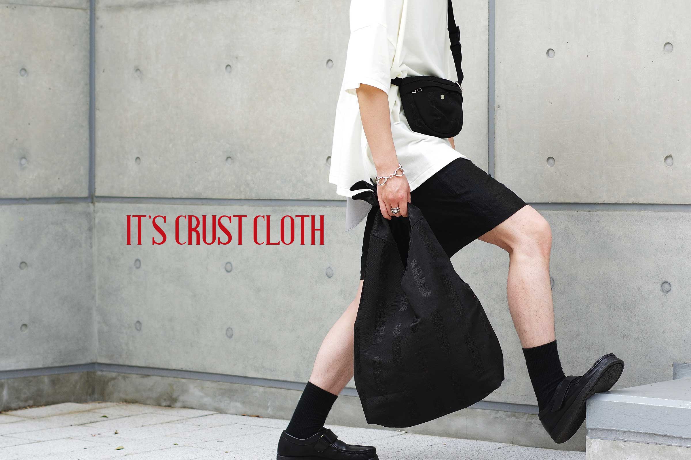 IT'S CRUST CLOTH Maison's Fabric Rebirth Two Bags.