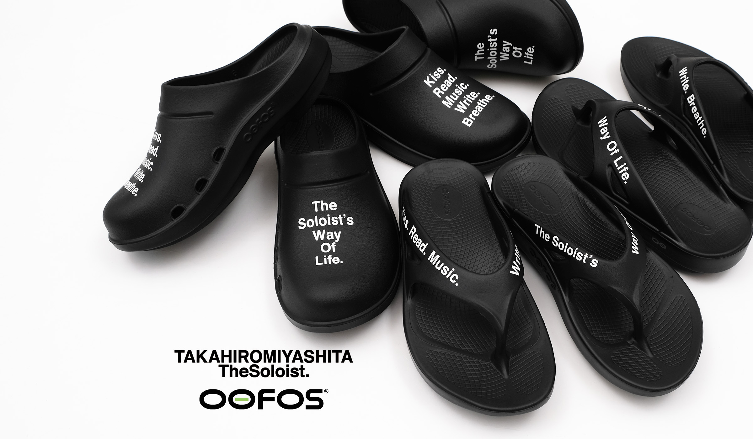 TheSoloist. × OOFOS 22 SUMMER COLLABORATION