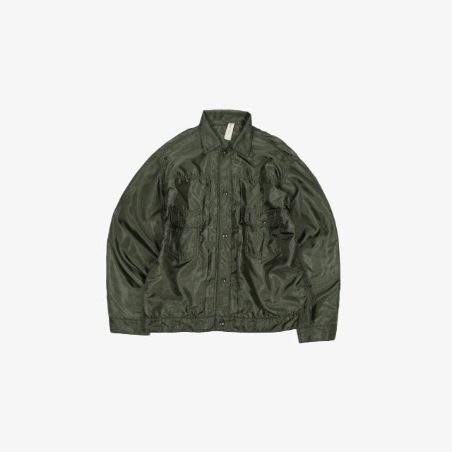 HEXICO 2ND TYPE JACKET U.S. MILITARY 80’S PARACHUTE CLOTH US MIL.SPEC.DOT BUTTON SCOVILL A.GREEN [4009]