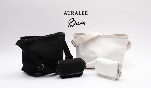 AURALEE × Brady SHOULDER BAG - Silver and Gold