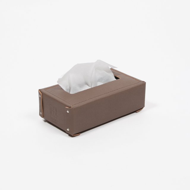 hobo  SNAP BUTTON TISSUE BOX COW LEATHER [HB-O3703]