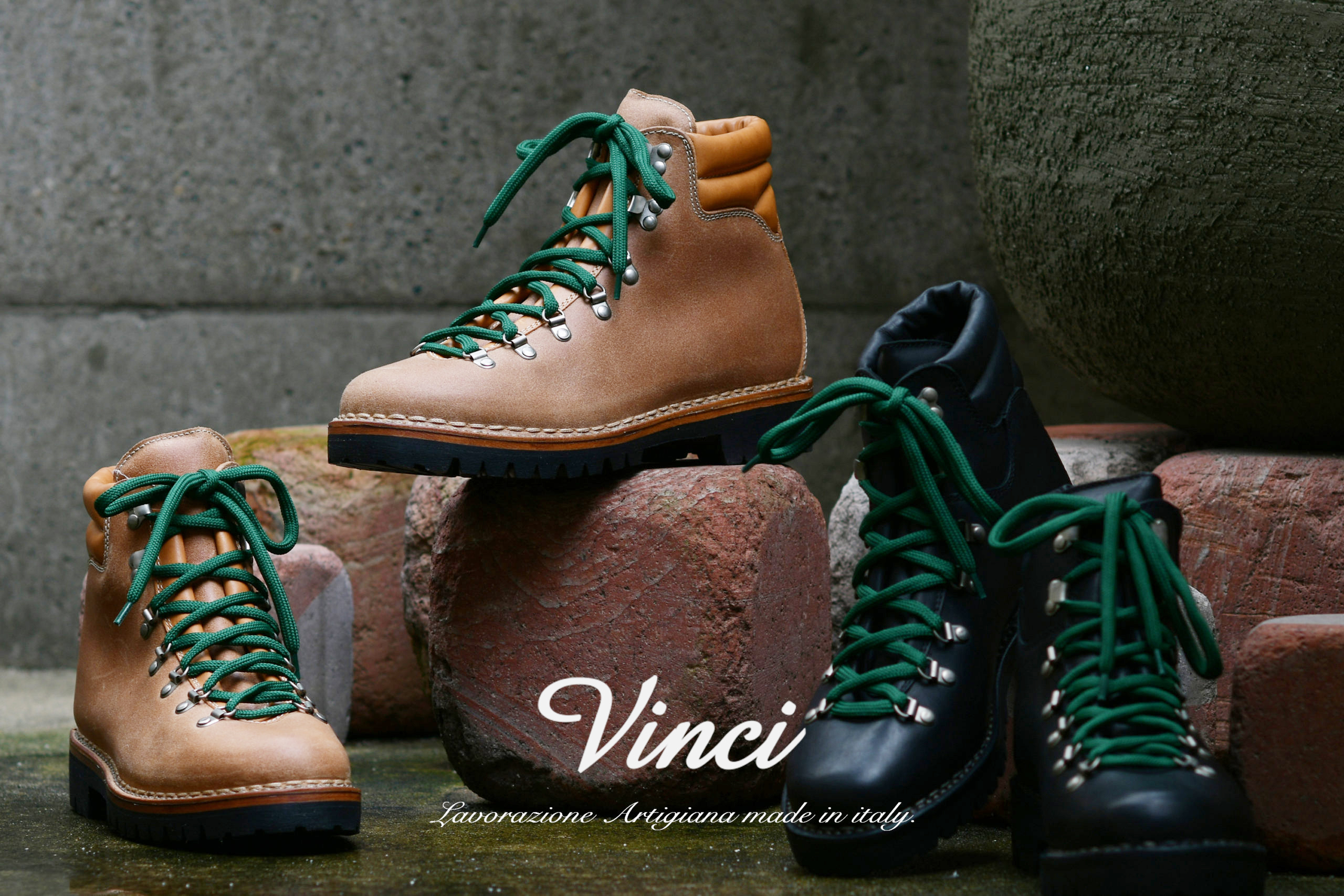 Vinci Hand Made Boots in Toscana Italy.