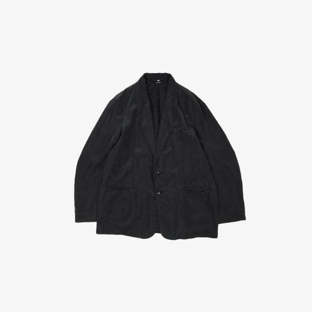 go-getter USED SILK TAILORED JACKET CHARCOAL
