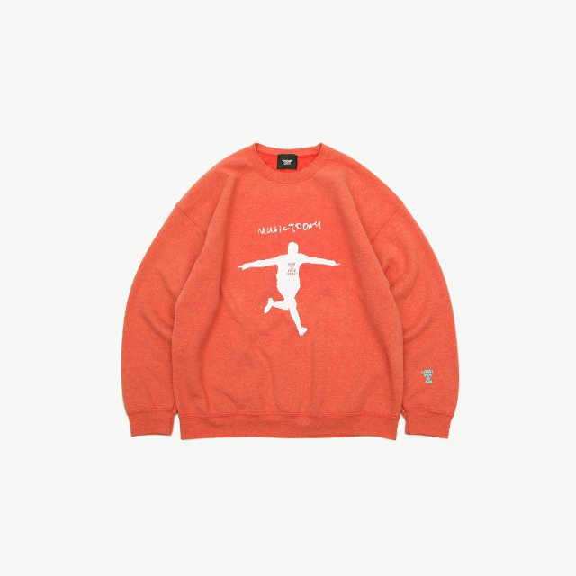 TODAY edition  Sillhoutte Sweat “Red” [22-2ND-11]