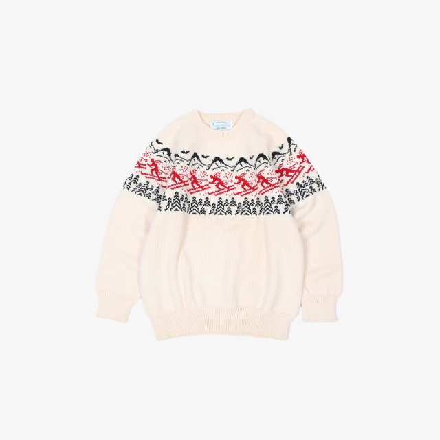 MORIARTY SWEATER NORDIC CREW NECK SWEATER