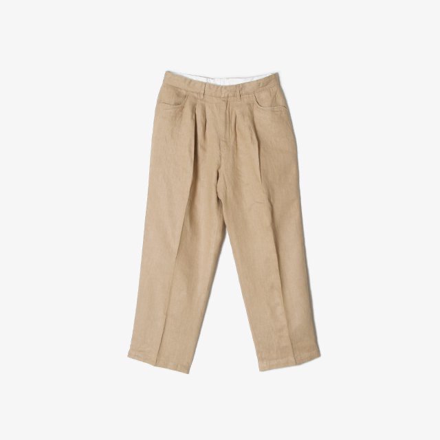 FARAH  Two-tuck Wide Pants – リネンデニム [FR0301-M4009]
