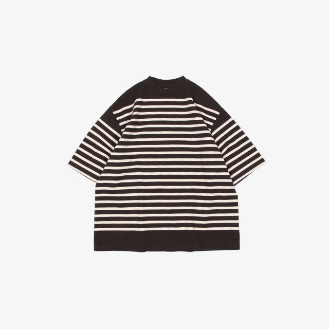 blurhms ROOTSTOCK Border Harf-sleeve Tee [bROOTS23S30] - Silver 