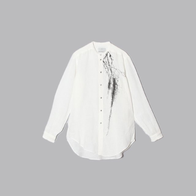 amachi.  Spanish Moss Shirt [ × Yuriko Takagi ] Off White [AY12-7]