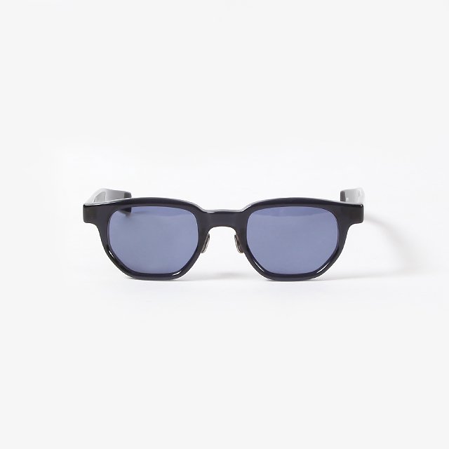 AURALEE SUNGLASSES 001 #DARK NAVY [A23SS01EV]｜Silver and Gold