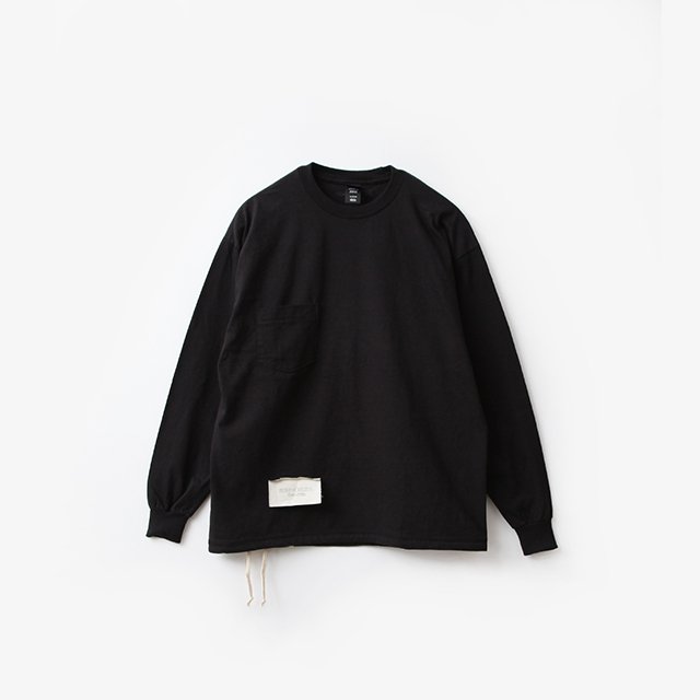 HESTRADA Gee-Wiz  L/S SWITCH POCKET TEE with ATHLETIC SHOE LACE [310]
