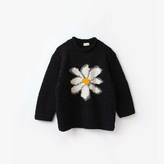 niche. MacMahon Knitting Mills  Roll Neck Knit – Flower [F23-igk-01]