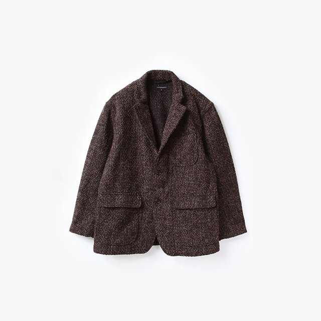 Engineered Garments  Loiter Jacket – Polyester Wool Tweed Boucle [NQ166]