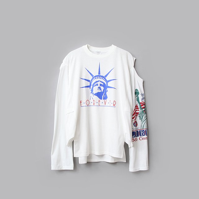 OLD PARK  EXTENTION L/S TEE  [OP-465]