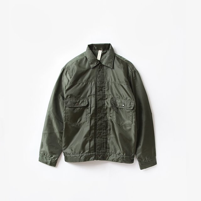 HEXICO  2ND TYPE JACKET U.S. MILITARY 80’S PARACHUTE CLOTH US MIL.SPEC.DOT BUTTON SCOVILL A.GREEN [4009]