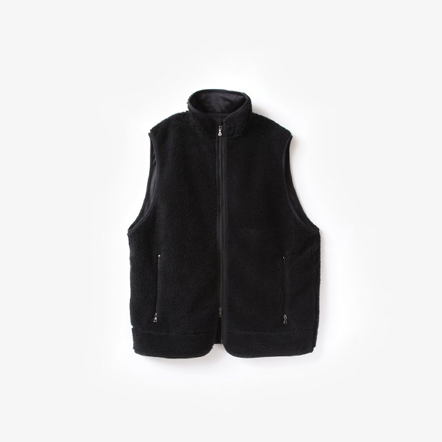 blurhms ROOTSTOCK  Recycle Boa Vest Black [bROOTS23F32]