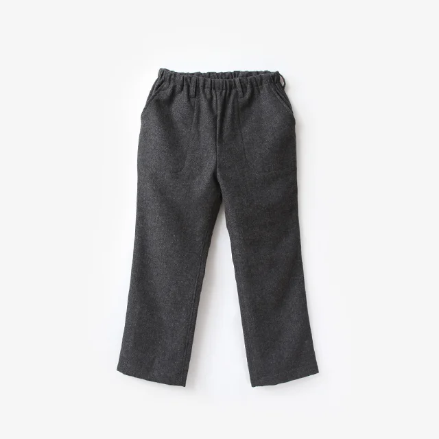 SUBTLE authentic  Easy Pant – HB Tweed Charcoal HB [SUBTLE-065-06]