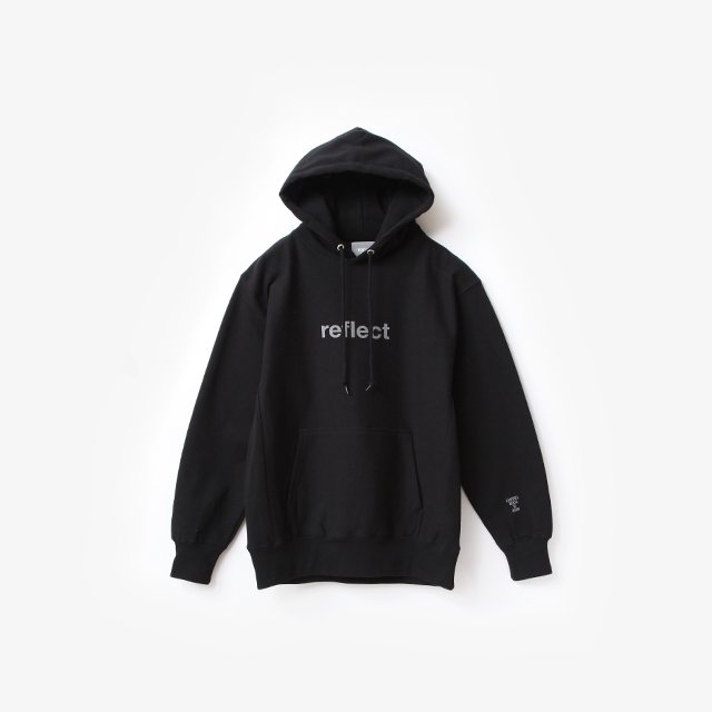 TODAY edition  reflect #01 Hooded Sweat BLACK [23-2ND-22]