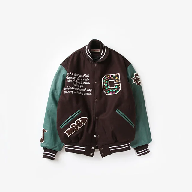 IT’S CRUST CLOTH × Game Sports Wear  Varsity Jacket