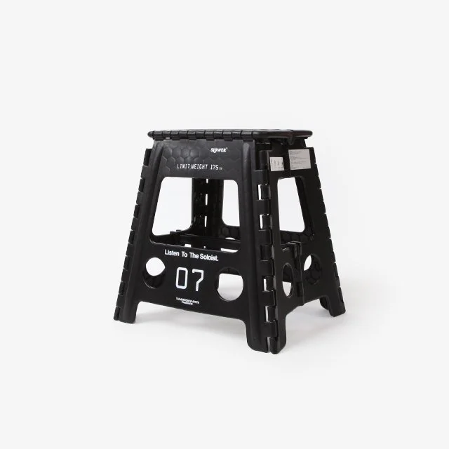 TheSoloist.  folding stool DX lesmo black [ssla.0010SS24]