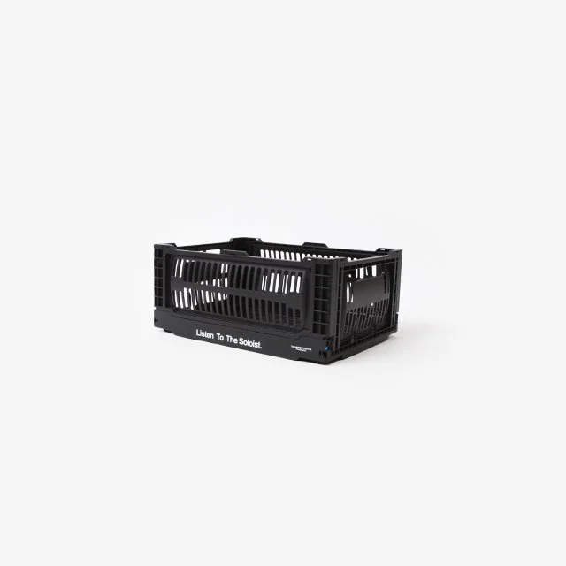 TheSoloist.  folding container bask(small) black [ssla.0005SS24]