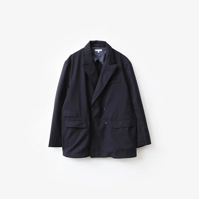 Engineered Garments  Newport Jacket – Tropical Wool Dk.Navy [OR225]